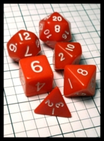 Dice : Dice - Dice Sets - Chinese Import 6 dice set Red and White - Ebay Sept 2014